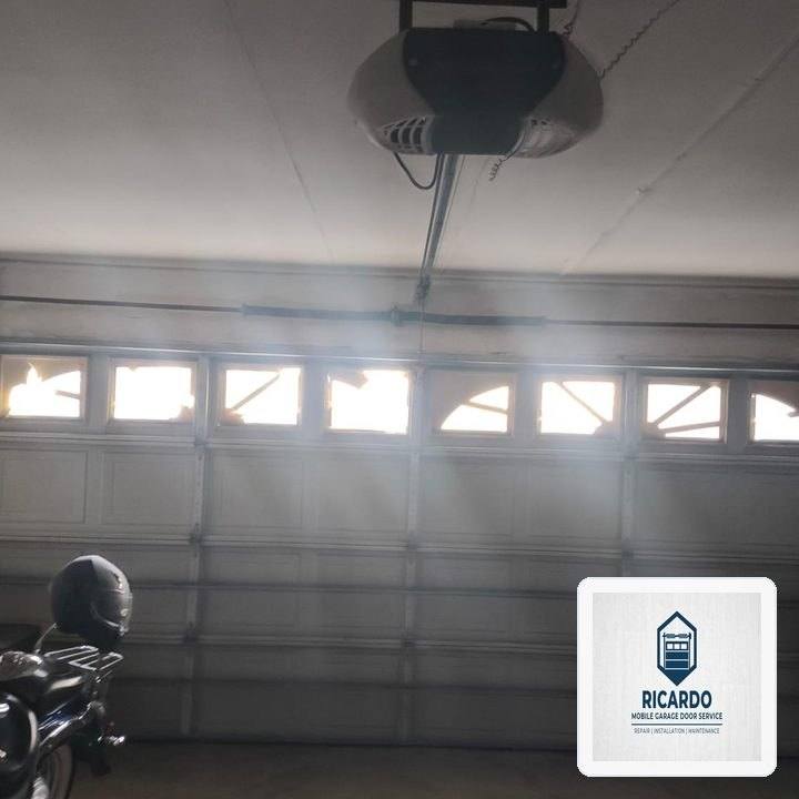 Off-Track Garage Door Emergency Realignment & Laser Calibration in Hanson, MA